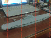 1/700 Uss Enterprise Aircraft Carrier Cv-6(full Hull/waterline)